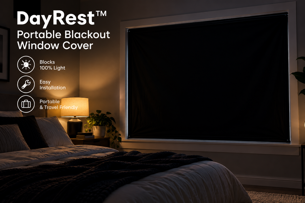 DayRest™ | Portable Blackout Window Cover